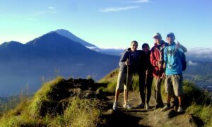 Climbing Mount Batur