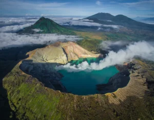 Volcans à Java