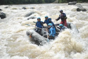 rafting dans le centre de Java