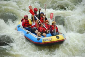 rafting dans le centre de Java