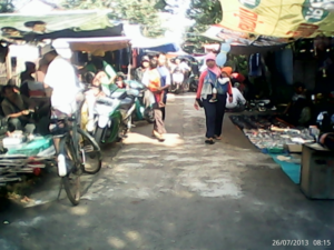 marchés traditionnels du Centre de Java